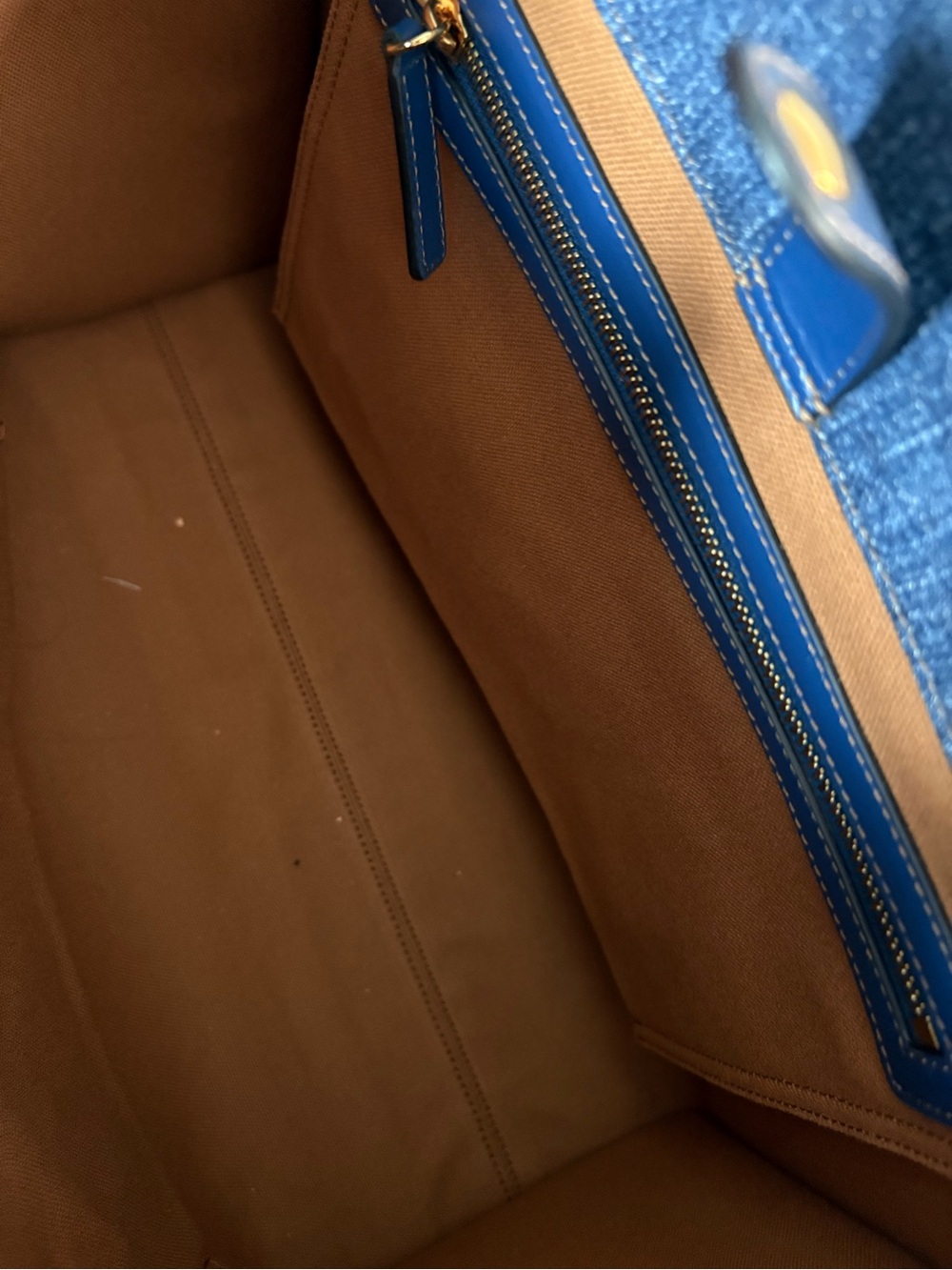 Versace La Medusa Denim Tote - Picture 10 of 14